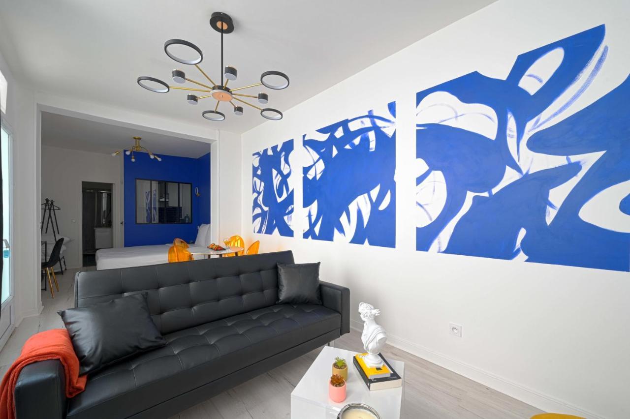 Modern Large Studio Apartment For 3 巴黎 外观 照片