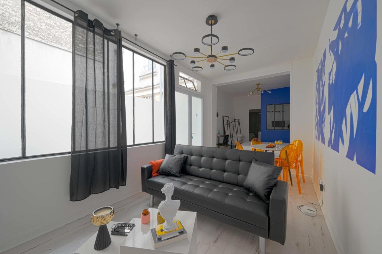 Modern Large Studio Apartment For 3 巴黎 外观 照片